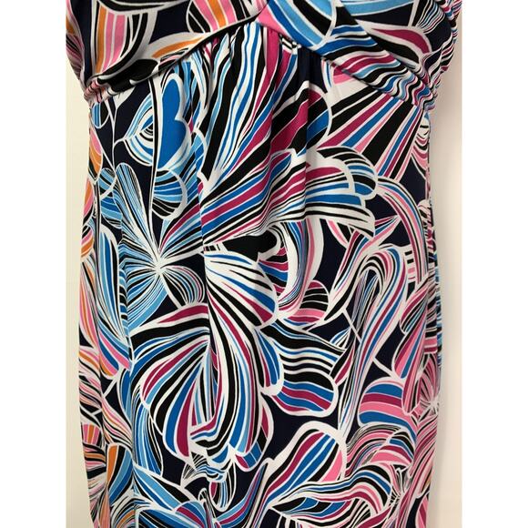 Trina‎ Turk Women's Size 6 Henna Ruffle Strap Colorful Summer Dress NWT - Picture 12 of 12